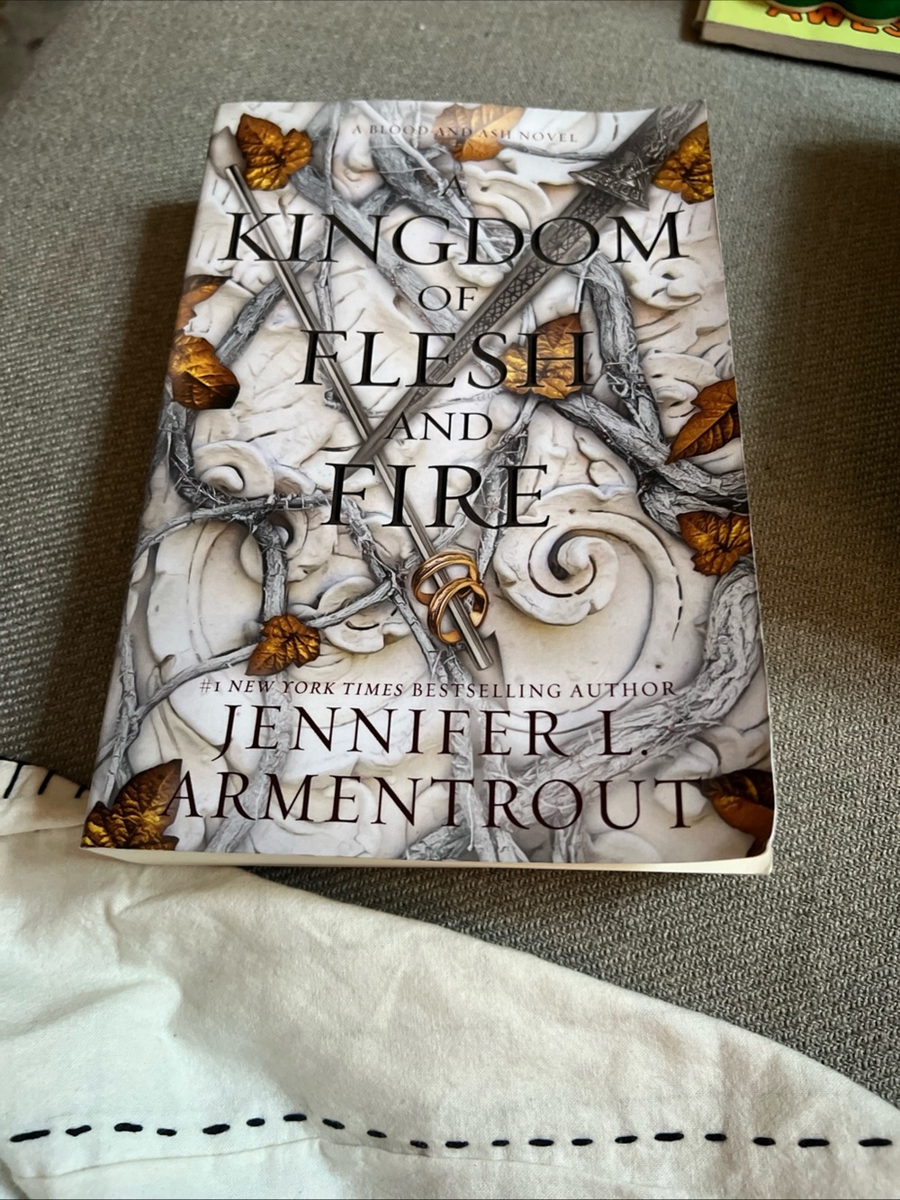 A Kingdom of Flesh and Fire: A Blood and Ash Novel Paperback